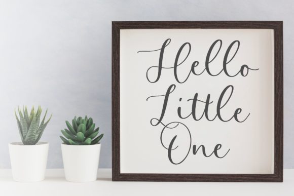 Perfect Garden Font PNG with transparent background - Preview 3