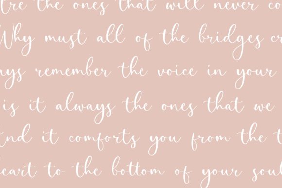 Perfect Garden Font PNG with transparent background - Preview 4
