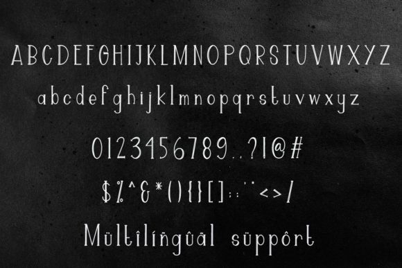 Primero Font PNG with transparent background - Preview 1