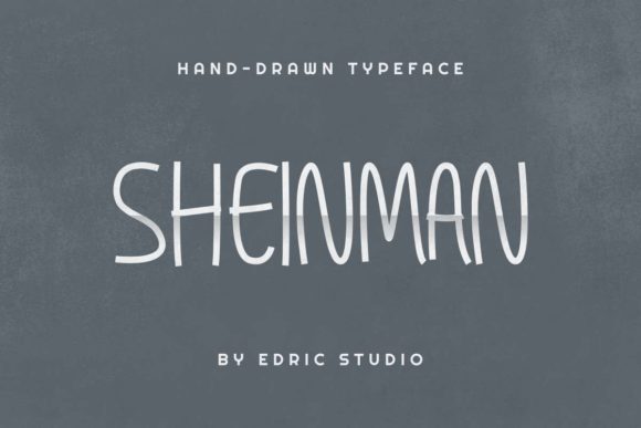 Sheinman Font PNG with transparent background - Preview 1