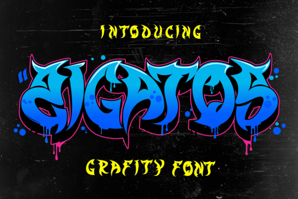 Zigatos Blackletter Font By Cikareotype