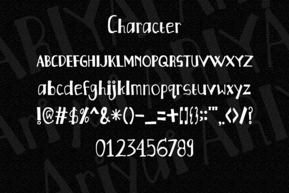 Ariyai Font - Preview 3