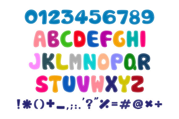 Baby Font - Preview 3