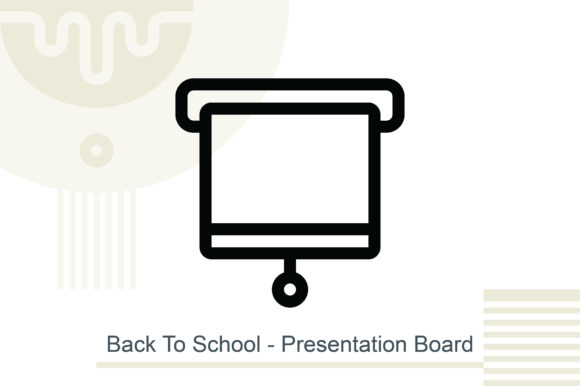 Preview of Back to School - Presentation Board education presentation template