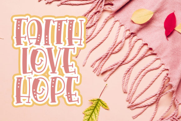 Bubble Pink Font - Preview 5