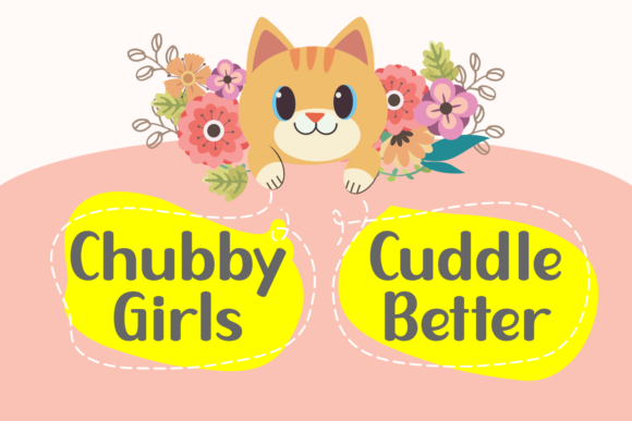 Chubby Gang Font - Preview 1