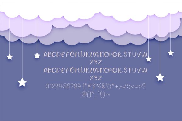 Cutie Unicorn Font - Preview 3
