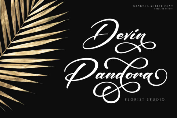 Ganetha Font PNG with transparent background - Preview 3