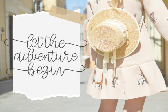 Melly July Font PNG with transparent background - Preview 1