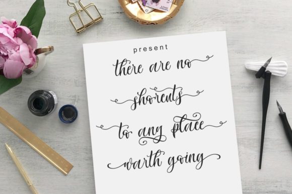Mendiang Font PNG with transparent background - Preview 1