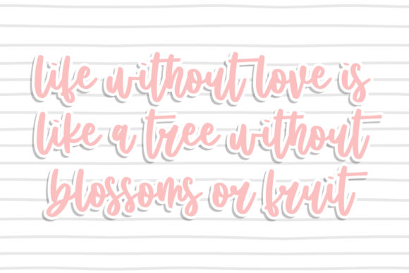 Milky Rainbow Font PNG with transparent background - Preview 3