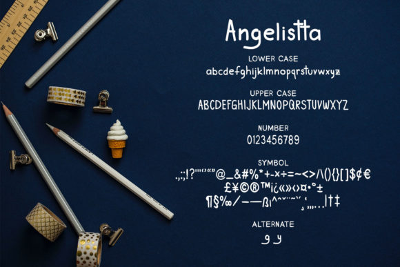 Angelistta Font - Preview 4