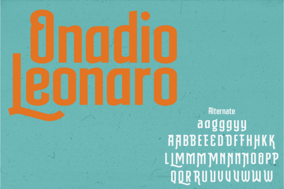 Anglestein Font - Preview 2