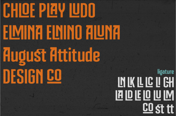 Anglestein Font - Preview 3