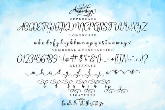 Australiya Font - Preview 5