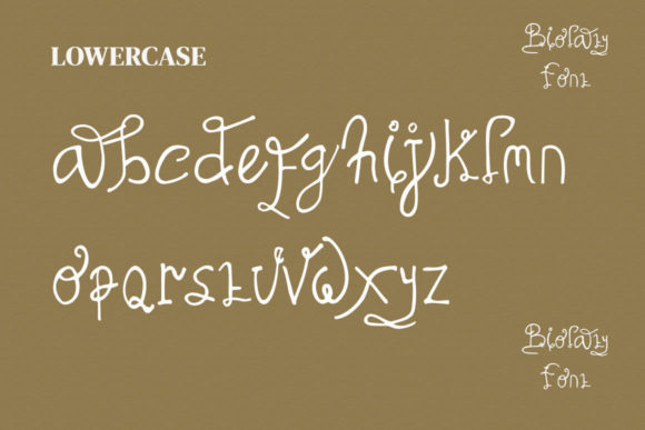 Biolati Font - Preview 2