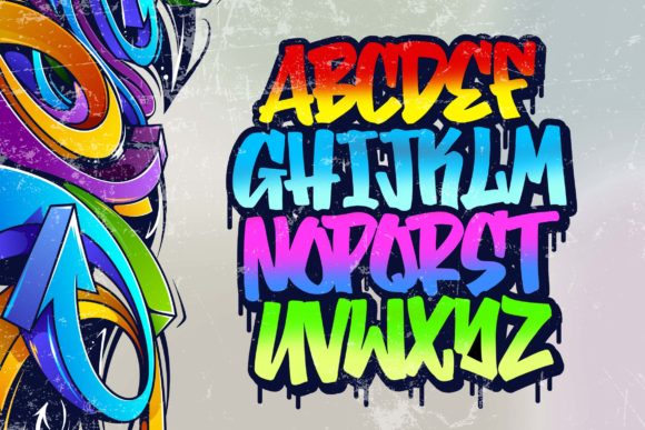 Bombsky Font - Preview 3
