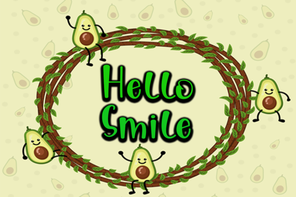 Bravocado Font - Preview 1
