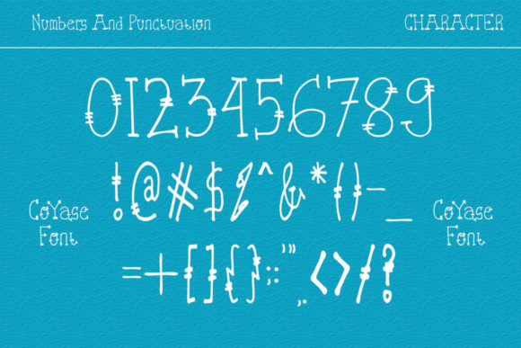 Coyase Font - Preview 4