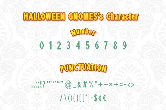 Halloween Gnomes Font - Preview 2