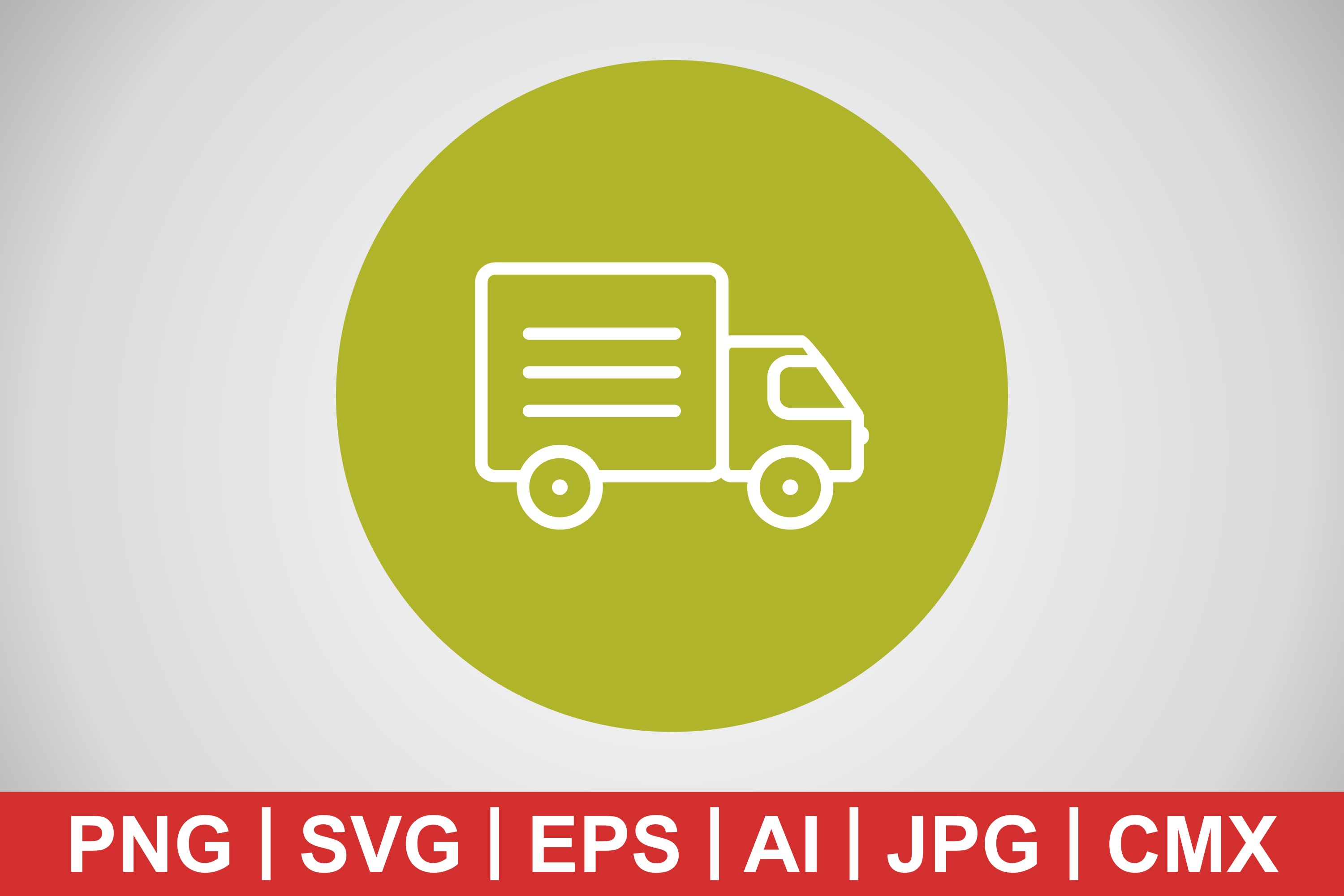 Vector Truck Icon Graphic by IYIKON · Creative Fabrica
