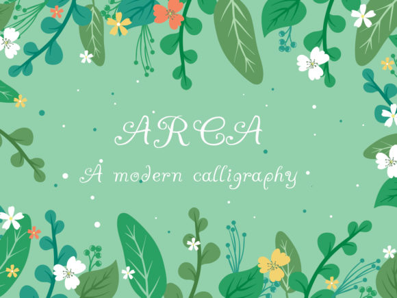 Arca Font - Preview 1