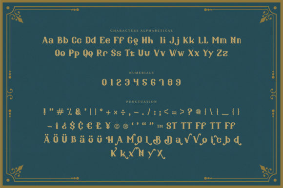 Bahemoth Font - Preview 1