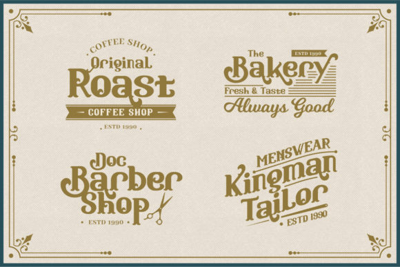 Bahemoth Font - Preview 3