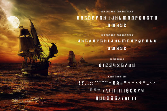 Blackbeard Font - Preview 1