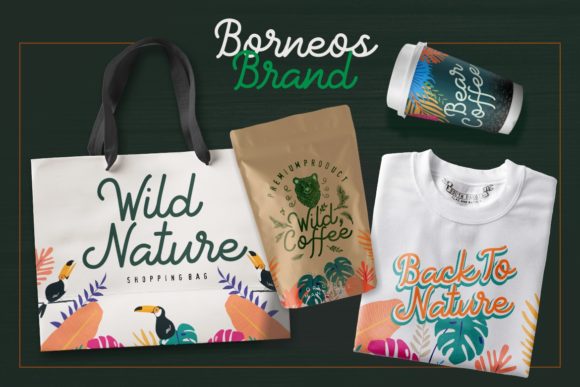 Borneos Font - Preview 2