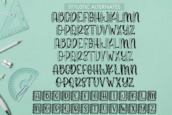 Classroom Font - Preview 2