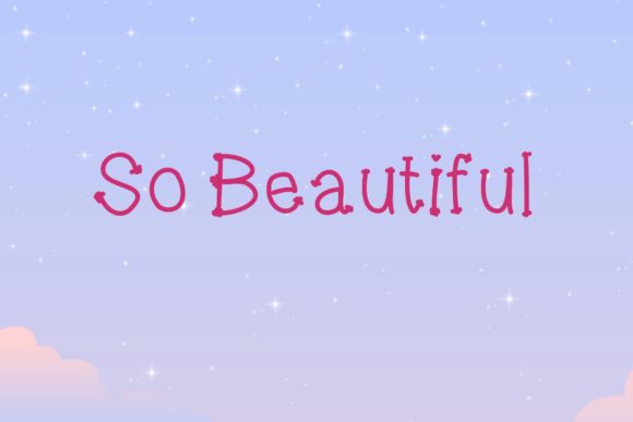 Cloudy Font - Preview 2