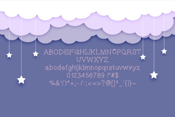 Cloudy Font - Preview 3
