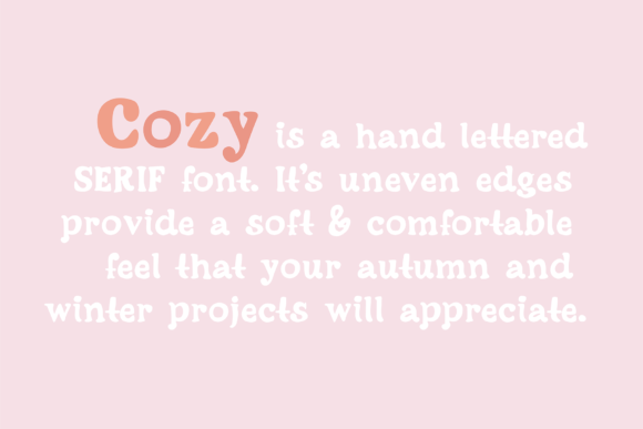 Cozy Font - Preview 3