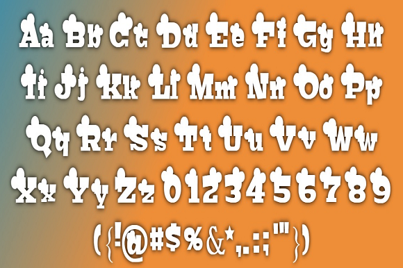 Dino Font - Preview 1