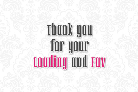 Fall Flowers Font - Preview 4