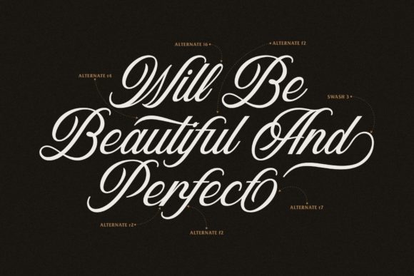 Nolian Font PNG with transparent background - Preview 2
