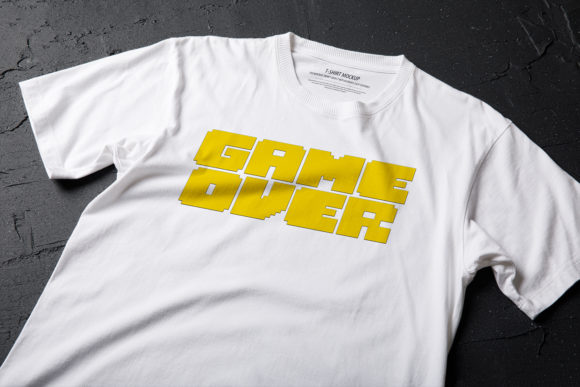 Retro Game Font font preview - 4