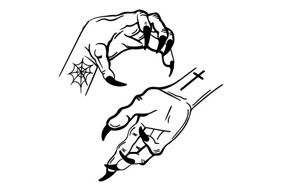 Creepy Witch Hands