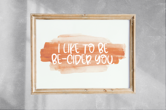 Apple Cider Font - Preview 4