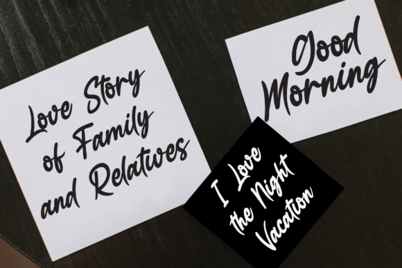 Bellania Font - Preview 1