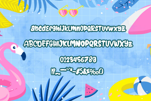 BubbleDamn Font - Preview 3