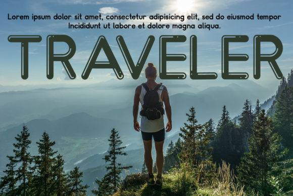 Diving Font - Preview 4