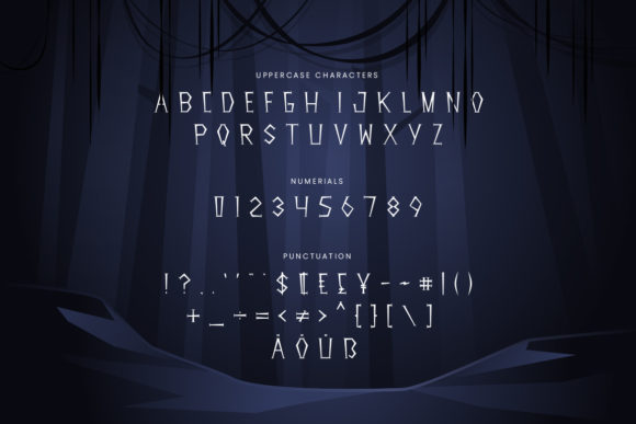 Escape Font - Preview 1