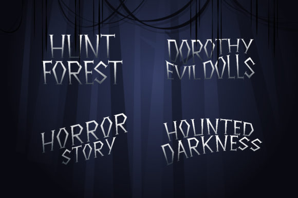 Escape Font - Preview 3