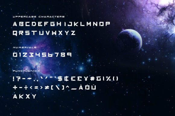 Eternals Font - Preview 1