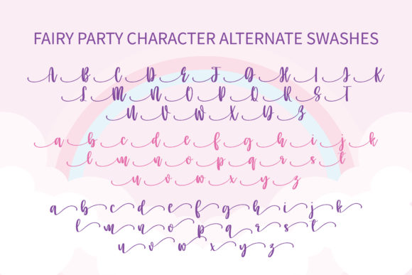 Fairy Party Font - Preview 1