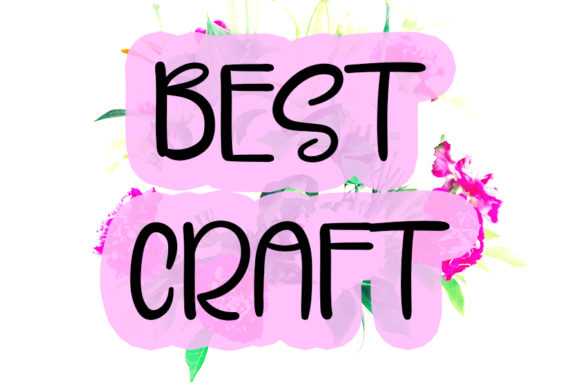 Flower House Font - Preview 1