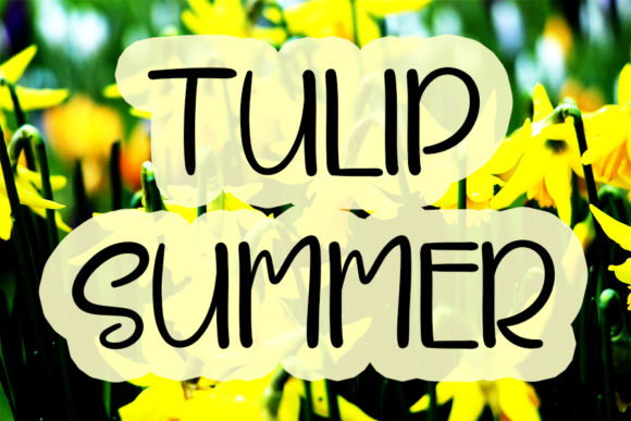 Flower House Font - Preview 2