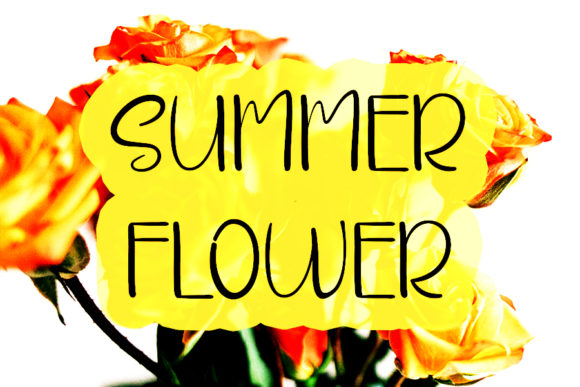 Flower House Font - Preview 6